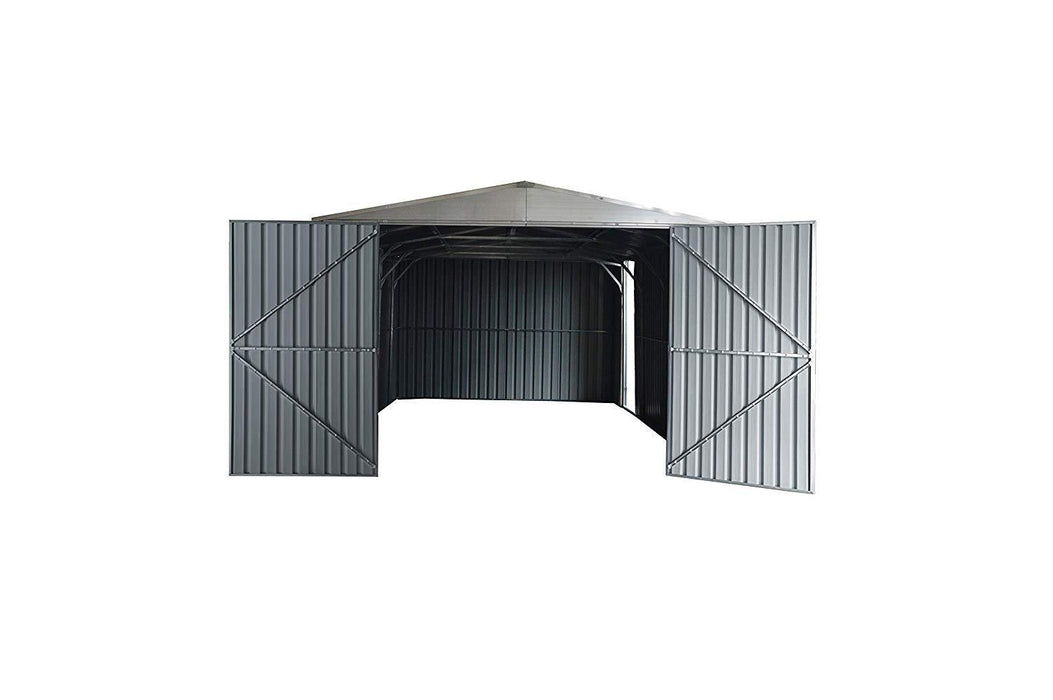 11' X 19' Metal Garage Shed by TMG Industrial