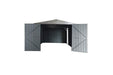 11' X 19' Metal Garage Shed by TMG Industrial