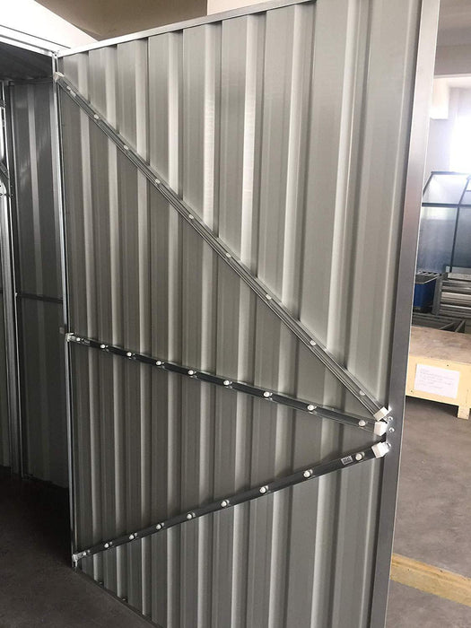 11' X 19' Metal Garage Shed by TMG Industrial