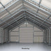 30' x 80' Dual Truss Prefab Shelter with Heavy Duty 17oz PVC Fabric