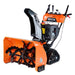 TMG Industrial 30” Self-Propelled Gas-Powered Snow Blower, Dual-Stage, Rubber Track, Heated Hand Grips, Electric Start, 21” Intake Height, LED Light, TMG-GSB30