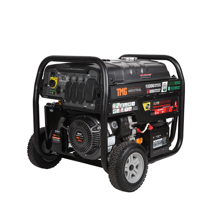 10000-Watt Dual Fuel Generator (Gas Or LPG) With Electric Start