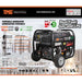10000-Watt Dual Fuel Generator (Gas Or LPG) With Electric Start