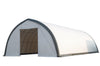 TMG-ST4080E 40' x 80' Peak Ceiling Storage Building with 13' x 16' Door on Both Ends