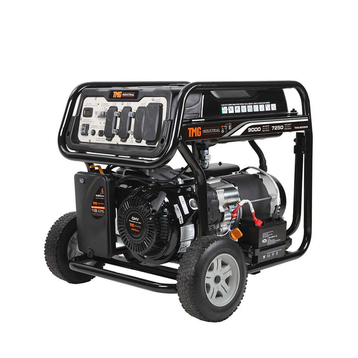 TMG-9000GE 9000-Watt Electric Start Gas Generator - 120V 20A, 30A, 120/240V 50A