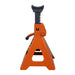 TMG Industrial 6 Ton Jack Stand, Ratchet Style, Large Saddle, Unified Frame Construction, Solid Steel Handle, 1 Pair, TMG-AJS06