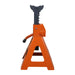 TMG Industrial 12 Ton Jack Stand, Ratchet Style, Large Saddle, Unified Frame Construction, Solid Steel Handle, 1 Pair, TMG-AJS12