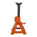 TMG Industrial 12 Ton Jack Stand, Ratchet Style, Large Saddle, Unified Frame Construction, Solid Steel Handle, 1 Pair, TMG-AJS12