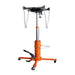 TMG Industrial 1100-lb Two-Stage Telescopic Transmission Jack, Foot Pedal, Swivel Casters, TMG-AJT11