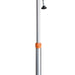 TMG Industrial 1100-lb Two-Stage Telescopic Transmission Jack, Foot Pedal, Swivel Casters, TMG-AJT11