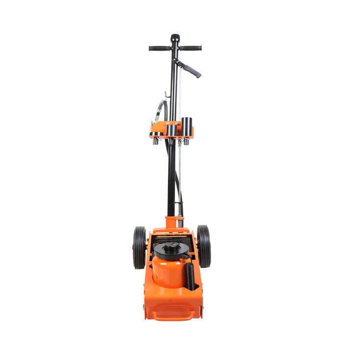 TMG Industrial 22 Ton (48,000 lb) Professional Air Hydraulic Axle Jack, Manual & Pneumatic Control, Double Springs, 17” Lift Height, TMG-AJX22