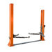 TMG Industrial 9500-lb Two Post Floor Plate Auto Lift, Symmetric Arms, 75” Lift Height, Dual-Point Lock Release, TMG-ALT95
