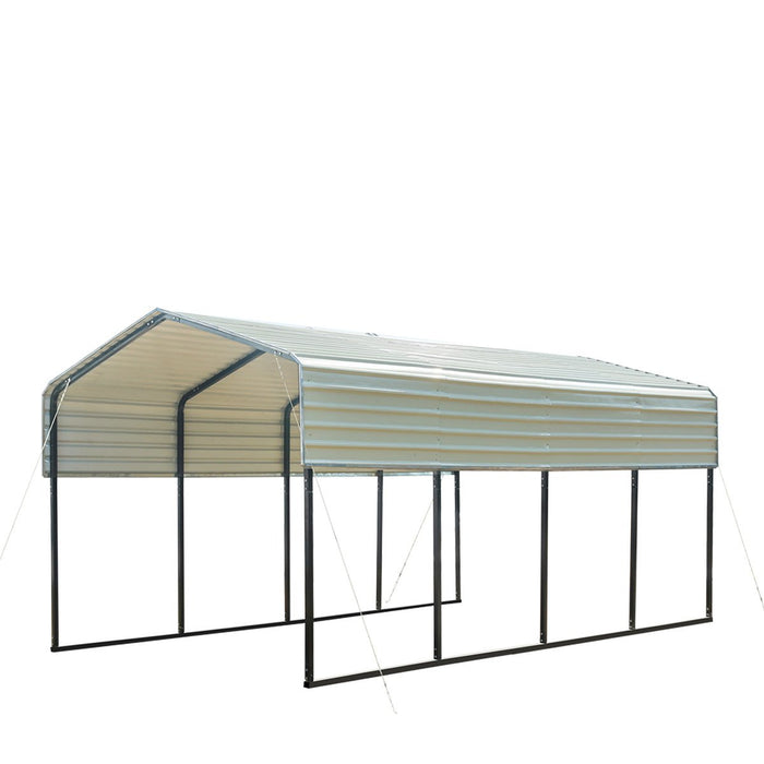 TMG-CP1220 12' x 20' All-Steel Carport with Galvanized Roof