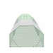 TMG Industrial 10’ x 20’ Wire Mesh Chicken Run Shelter Coop, Galvanized Steel, 200 Sq-Ft, Lockable Gate, PVC Coated Mesh, TMG-CRS1020