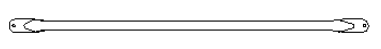 TMG-ST3040-11 Ceiling Cross bar