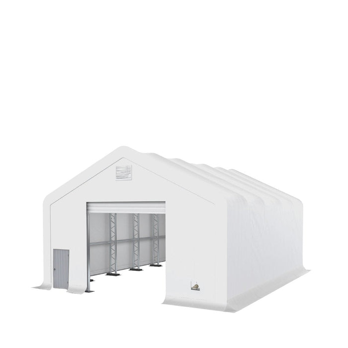 TMG-DT3040 Pro Series 30' x 40' Dual Truss Storage Shelter with Heavy Duty 17oz PVC Fabric