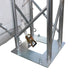 TMG-DT3380 80 x 33 FT Dual Truss Storage Shelter Workshop, 19’ Wide Drive-Through Opening, 21oz PVC Cover