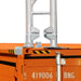 TMG Industrial 40' x 40' Dual Truss Container Shelter with Heavy Duty 21 oz PVC Cover, Enclosed End Wall & Front Drop, TMG-DT4041CF (DT4040CF)