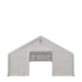 TMG Industrial 40' x 40' Dual Truss Storage Shelter with Heavy Duty 21 oz PVC Cover & Drive Through Doors, TMG-DT4041