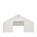 TMG Industrial 40' x 60' Dual Truss Storage Shelter with Heavy Duty 21 oz PVC Cover & Drive Through Doors, TMG-DT4061 (Previously DT4060)