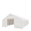 TMG Industrial 40' x 60' Dual Truss Storage Shelter with Heavy Duty 21 oz PVC Cover & Drive Through Doors, TMG-DT4061 (Previously DT4060)