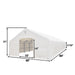TMG Industrial 40' x 80' Dual Truss Storage Shelter with Heavy Duty 21 oz PVC Cover & Drive Through Doors, TMG-DT4081 (Previously DT4080)