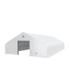 TMG-DT50100 Pro Series 50' x 100' Dual Truss Storage Shelter with Heavy Duty 32oz PVC Fabric