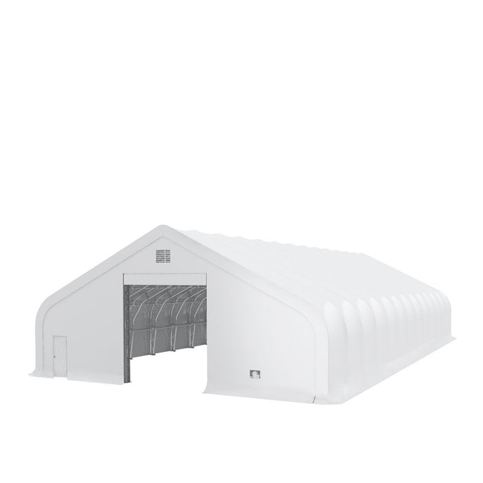 TMG-DT50100 Pro Series 50' x 100' Dual Truss Storage Shelter with Heavy Duty 32oz PVC Fabric