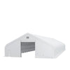 TMG-DT50150 Pro Series 50' x 150' Dual Truss Storage Shelter with Heavy Duty 32oz PVC Fabric