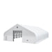 TMG-DT5055 Pro Series 50' x 55' Dual Truss Storage Shelter with Heavy Duty 32oz PVC Fabric