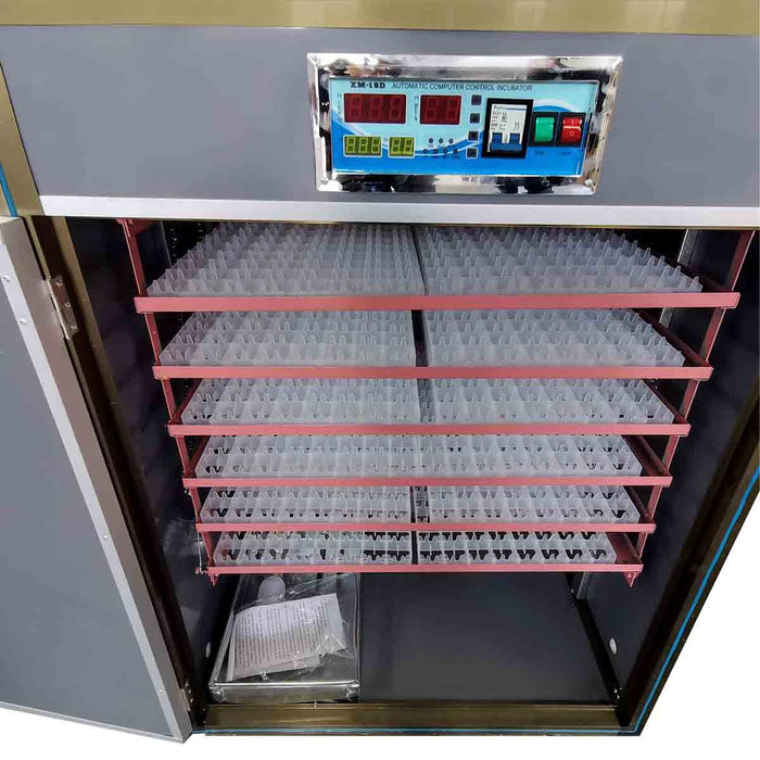 TMG-FCP56 Commercial Grade Large Capacity Egg Hatching Incubator, up to 1056 Eggs, Auto Control, 98% Hatching Rate, 12 Egg Trays