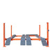 TMG-FPSL10 10,000-lb Four Post Storage Lift - Dual Track Storage - Four Vehicles