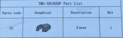 TMG-GH1020P-15 Green leno tarp cover