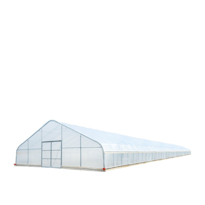 TMG-GH30120 30' x 120' Tunnel Greenhouse Grow Tent with 6mm Clear EVA Plastic