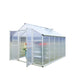 TMG-GH810 8' x 10' Twin Wall Aluminum Frame Greenhouse