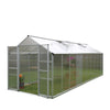 TMG-GH820 8' x 20' Twin Wall Aluminum Frame Greenhouse