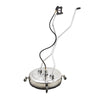 TMG Industrial 4000 PSI 24” Flat Surface Rotary Cleaner, Stainless Steel Deck, 8 GPM, Swivel Casters, TMG-GWS24