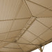TMG Industrial 10’ x 20’ Hardtop, Double Tier Steel Roof Patio Gazebo, Mosquito Nets & Curtains Included, TMG-LGZ21
