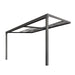 TMG Industrial 10' x 13' Sliding Roof Aluminum Patio Cover with Grey Panels, TMG-LPC13