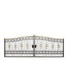 TMG-MG20 20-ft Bi-parting Wrought Iron Ornamental Gate (per pair)