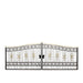 TMG-MG20 20-ft Bi-parting Wrought Iron Ornamental Gate (per pair)