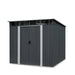 TMG-MS0809P 8' x 9' Metal Pent Shed with Skylight