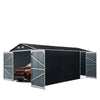 TMG-MS1320A 13ft x 20ft Metal Garage Shed with Side Door