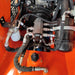 TMG Industrial Stand-On Mini Track Loader, 25 HP Perkins Diesel Engine, Eaton Hydraulic Motor, Permco Hydraulic Pump, Italian Hydro Control Valve, Joystick Controls, 750 lb Load Capacity, Smooth Bucket Included, TMG-MVL25P
