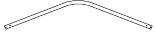 TMG-ST3040-1 Peak Arch Tube