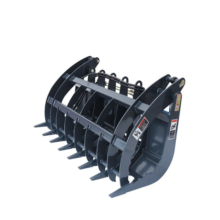 TMG-RG72 72" Wide Root Rake Attachment for Skid Steers