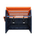 TMG Industrial 70” Vibratory Topsoil Rock Screen, 5.5 HP Kohler Engine, Cantilever Leaf-Springs, 30° Screen Deck, TMG-RSV70G