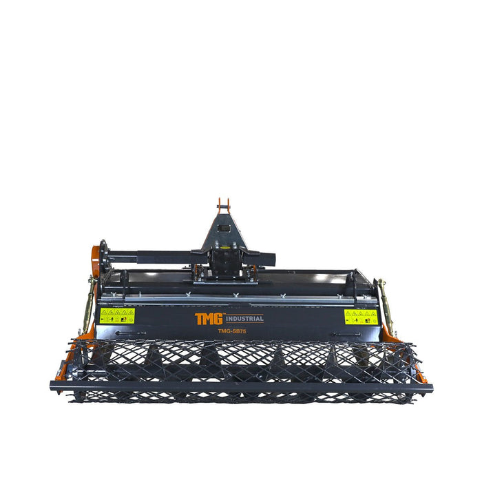 TMG-SB75 63-in Tractor Stone Burier with 3-PTO Shaft Included