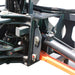 TMG Industrial Skid Steer Swivel Backhoe Attachment, 16” Bucket Included, 8’ Digging Depth, Foldable Stabilizers, TMG-SBH50