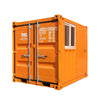 TMG-SC09 9' All-Steel Site Storage Container with Side Door and Window